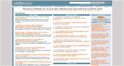 Desktop Screenshot of einfodaily.com