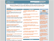 Tablet Screenshot of einfodaily.com